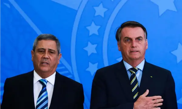 Braga Netto e Bolsonaro
