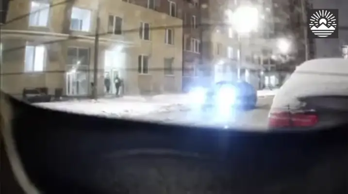 Momento da explosão no atentado em Moscou